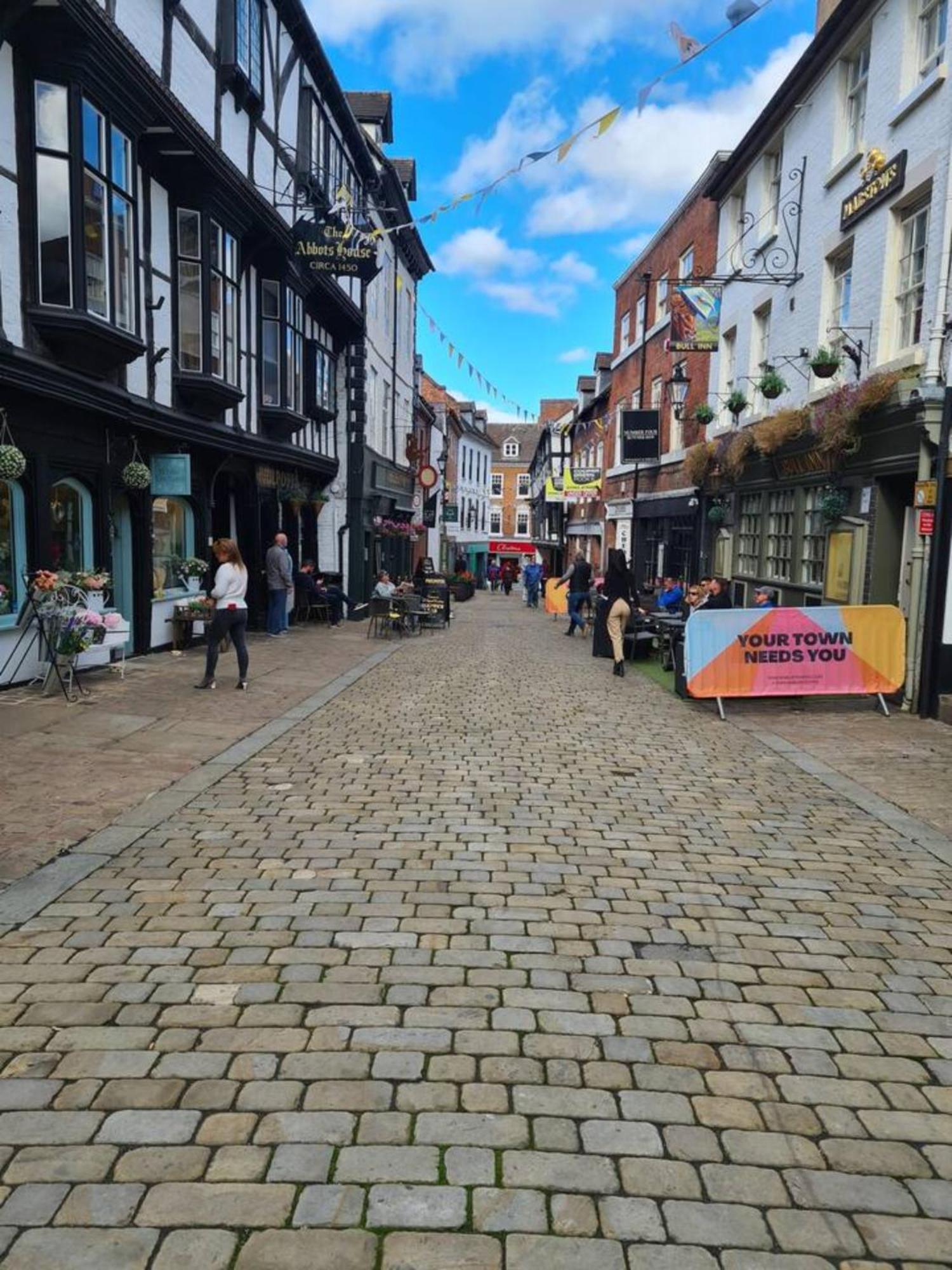 Cosy Corner - Town Centre Flat With Free Nearby Parking Apartment Shrewsbury Exterior photo