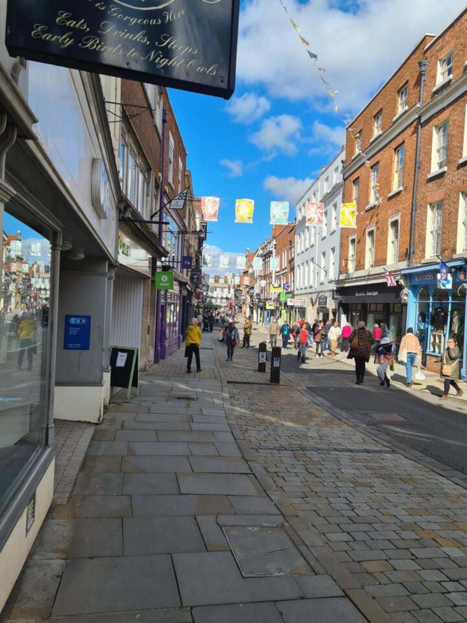Cosy Corner - Town Centre Flat With Free Nearby Parking Apartment Shrewsbury Exterior photo